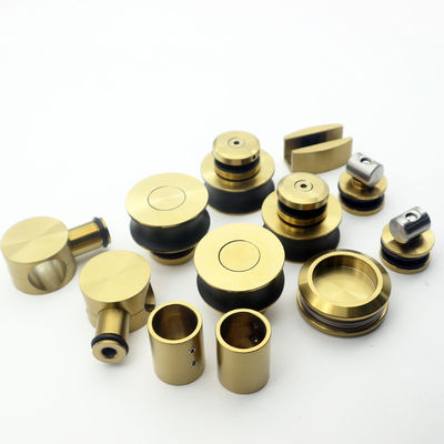 Prezzo buono 70 mm ruota grande 8-12 mm porta scorrevole senza telaio Kit esterno per doccia in linea