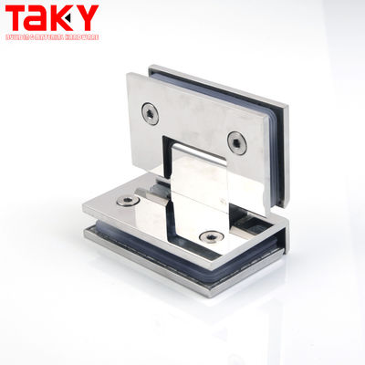 Prezzo buono Acciaio inossidabile Cerniera Clampo vetro a vetro Bisagra Ducha para Vidrio per vetro 8-12mm in linea