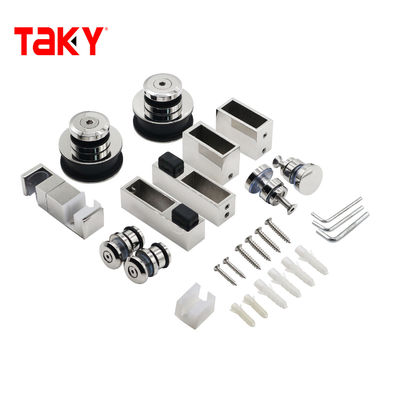 Prezzo buono Accesori per porte scorrevoli in vetro in acciaio inossidabile Tipo quadrato Durabile e conveniente in linea