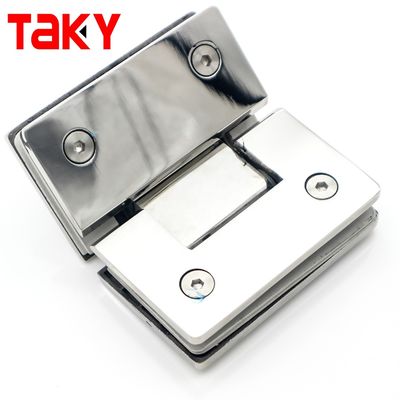 Prezzo buono 135-degree Shower Screen Hinge con disegno in vetro quadrato e funzione di chiusura automatica in linea