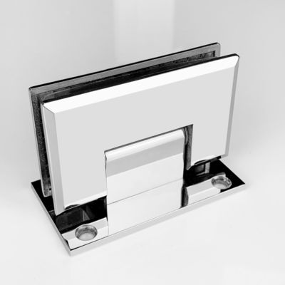 Prezzo buono Disegno di 90 gradi da muro a vetro della doccia Disegno moderno con cerniere per porte girevoli in linea