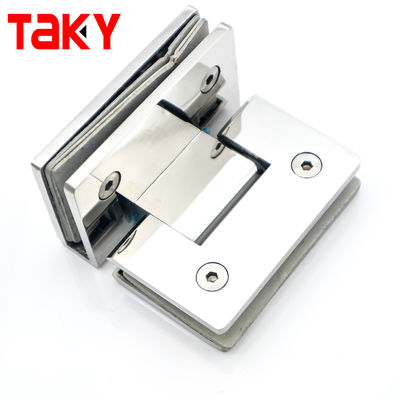 Prezzo buono 90*55mm Acciaio inossidabile/legatura di zinco Muro a vetro Cerniera scivolante Sauna Porta di vetro Cerniera doccia in linea