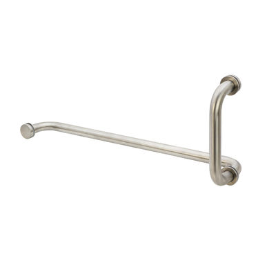 Prezzo buono 18*8 pollici di acciaio inossidabile 304 maniglia di tiro porta scorrevole di vetro maniglia doccia per bagno moderno in linea