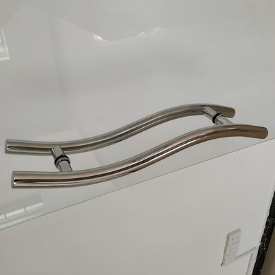 Prezzo buono 1000 mm di lunghezza customizabile doppia porta di vetro laterale maniglie di tiratura per stile di design moderno in linea