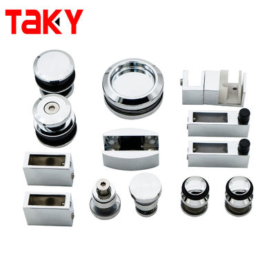 Prezzo buono Raccordi per porte scorrevoli in vetro per doccia sospesa in vetro senza telaio di fabbrica in linea