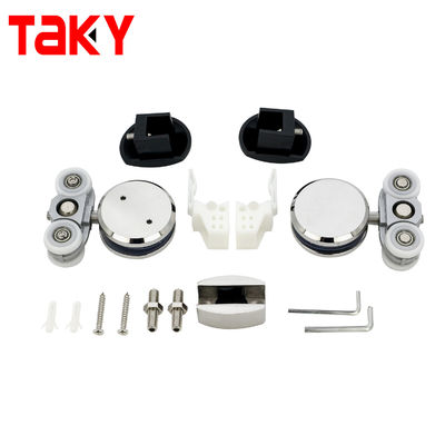 Prezzo buono Rullo per porta scorrevole in vetro per impieghi gravosi, capacità di carico 50 kg+ in linea