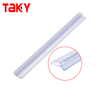 Tela di chiusura della porta della doccia in PVC trasparente 10 mm impermeabile