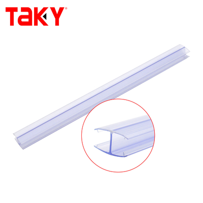 Doccia scorrevole Porta in vetro senza cornice PVC Stringhe di tenuta impermeabili