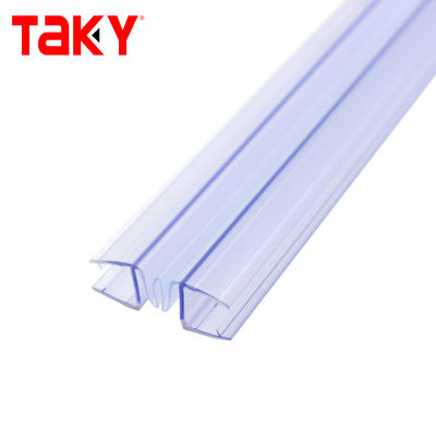 Prezzo buono Striscia di tenuta per porta della doccia del bagno con guarnizione impermeabile per porta in vetro da 6-12 mm in PVC di vendita caldo in linea