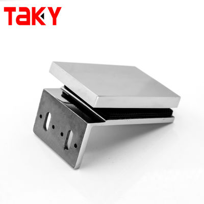 Prezzo buono Staffe per morsetti angolari da parete a vetro dal design moderno in acciaio inossidabile Morsetti per porte in vetro Cerniera per porta in vetro per doccia in linea