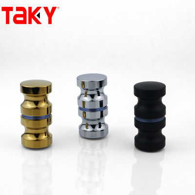 Prezzo buono Stainless Steel Glass Door Handle Round Handle Knob for Tempered Bathroom Shower Glass Door in linea