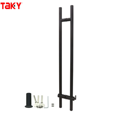 Prezzo buono Maniglia per porta in vetro con serratura a forma di H in acciaio inossidabile, stile moderno, per doccia e uso domestico in linea