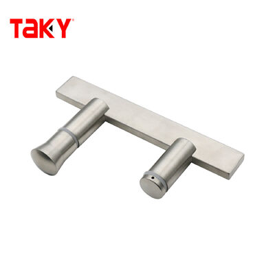 Shower Glass Door Handle with Customized Colors  Material Finishes Stainless Steel Glass Door Handle