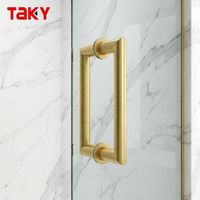 Prezzo buono Maniglia per porta in vetro personalizzata Maniglia per porta dell'hotel per porta del bar moderna di lusso di alta qualità in linea