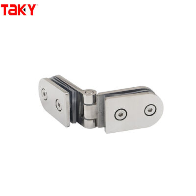 Prezzo buono Hardware per bagno moderno Cerniera in vetro per doccia Cerniera per porta in vetro con apertura 180 in acciaio inossidabile in linea