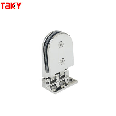 Cerniere per porte doccia Cerniera per porte interne in vetro Cerniera per doccia da vetro a parete per bagno in acciaio